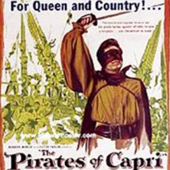 Captain Sirocco (AKA The Pirates of Capri) poster