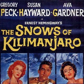 The Snows of Kilimanjaro poster