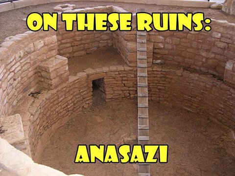 On These Ruins: Anasazi poster